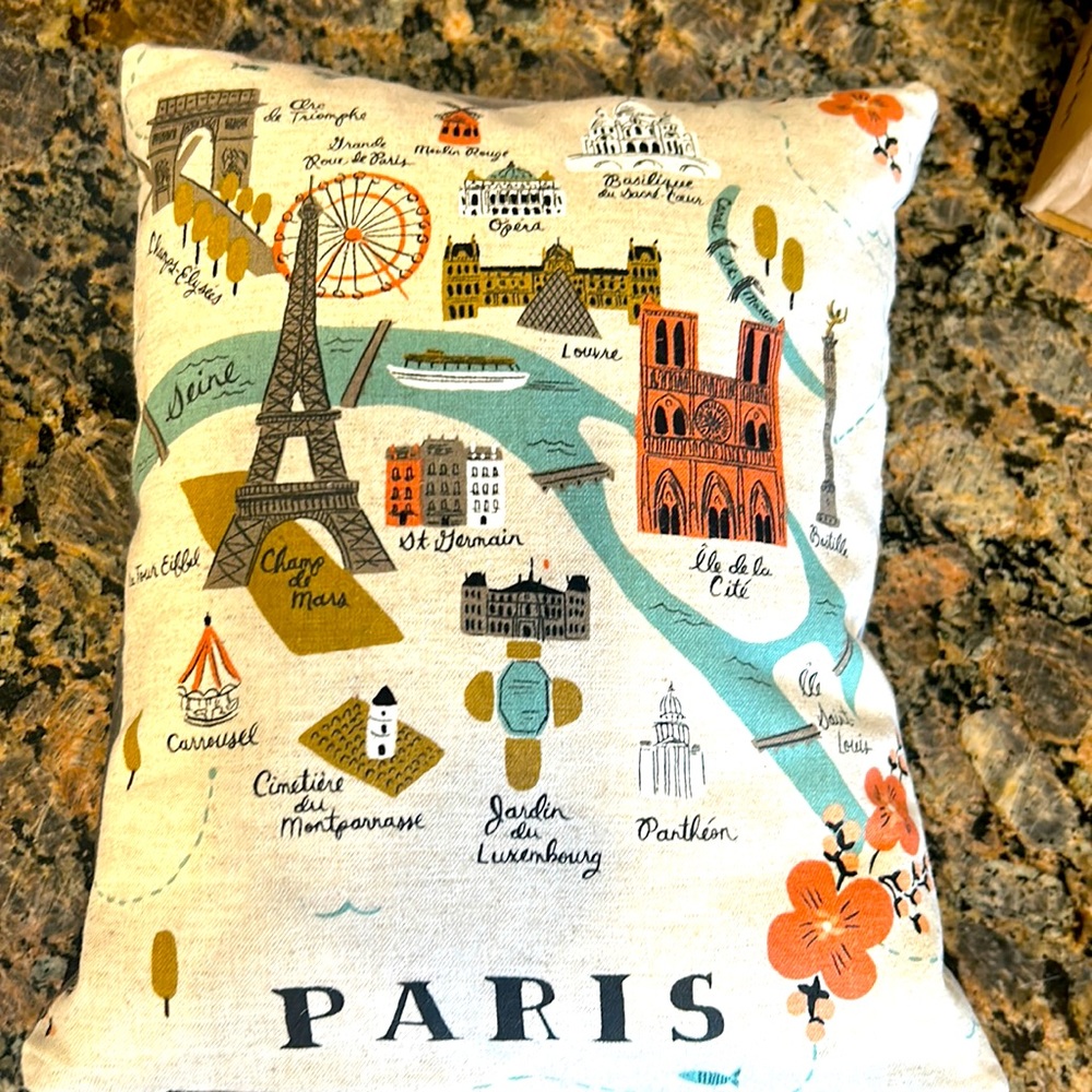 Cute, Paris, accent pillow